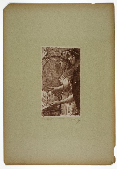 Zanger wacht door Georges William Thornley