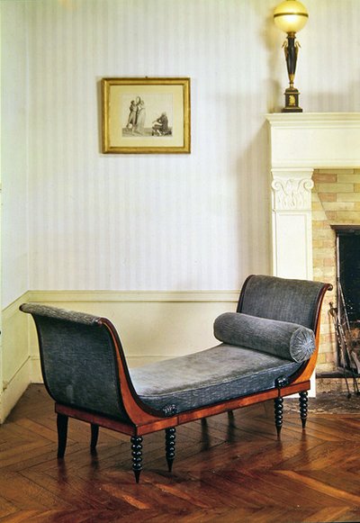 De bank van Madame Recamier, ca.1800 door Georges attr. to Jacob
