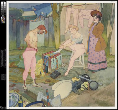 Le Cirque Corvi door Georges de Feure