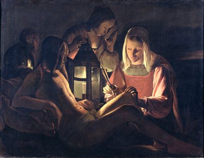 St. Sebastian Verzorgd door St. Irene en de Heilige Vrouwen door Georges de La Tour