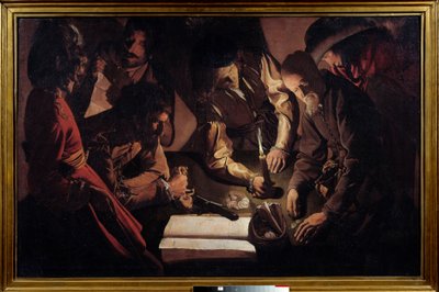 Geld betaalt ook betekent afrekenen door Georges de La Tour