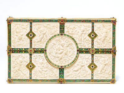 Zeldzame bankbiljethouder voor Boucheron, 1893 door Georges le Sache