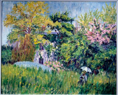 De tuin van Bonnieres door Georgette Agutte