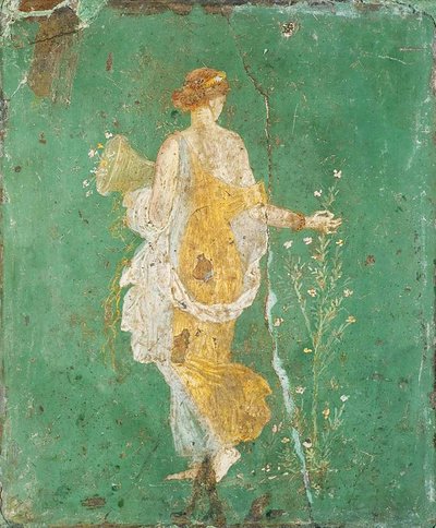 Flora, fresco Villa van Ariadne in Stabiae bij Pompei, ca. 15-45 n.Chr. (38594045730) door Georgia Levan Ramishvili from Tbilisi