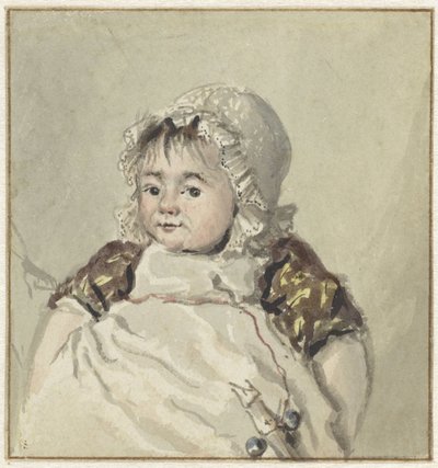 Portret van Cornelia Johanna van Os door Georgius Jacobus Johannes van Os