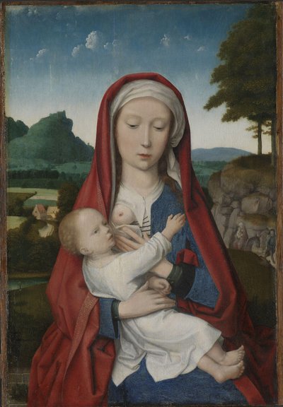 Madonna en Kind, ca. 1510-20 door Gerard (attr. to) David