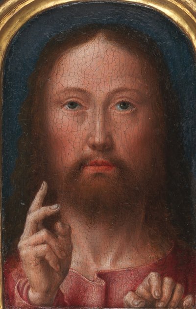 Christus zegent door Gerard David