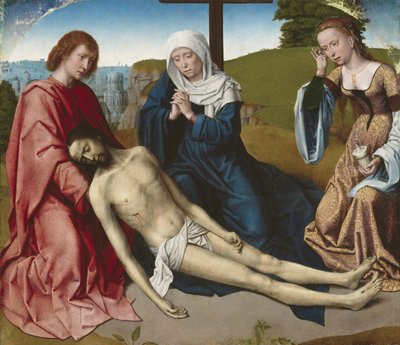 Rouw over het lichaam van Christus, c.1500 door Gerard David