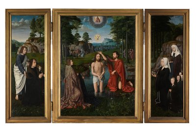 De doop van Christus door Gerard David