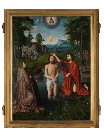 De Doop van Christus, ca. 1502-08 door Gerard David