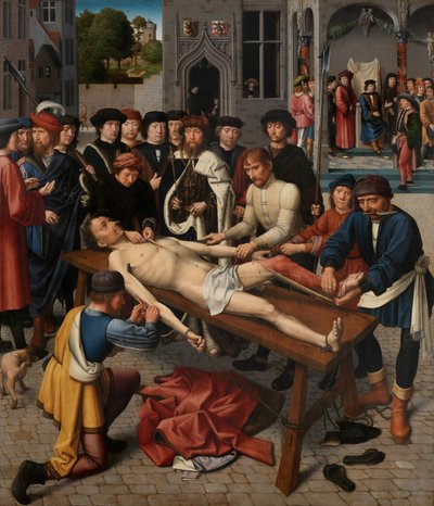 De Vilding van Sisamnes door Gerard David