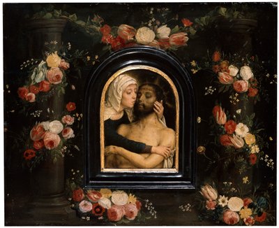 De klaagzang over de dode Christus, laat 15e of begin 16e eeuw door Gerard David