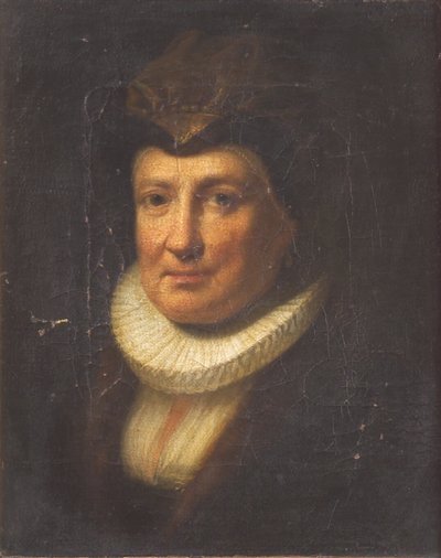 Portret van de moeder van de kunstenaar door Gerrit Dou
