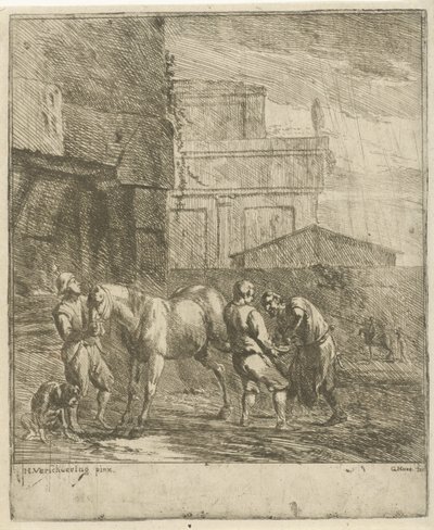 Hoefsmid door Gerard Hoet (I)