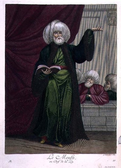 De Mufti, of Meester van de Wet door Gerard Jean Baptiste Scotin