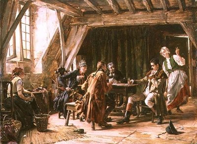 Het kaartspel door Gerard Portielje
