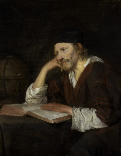 Heraclitus, c. 1647-1648 door Gerard Ter Borch the Younger