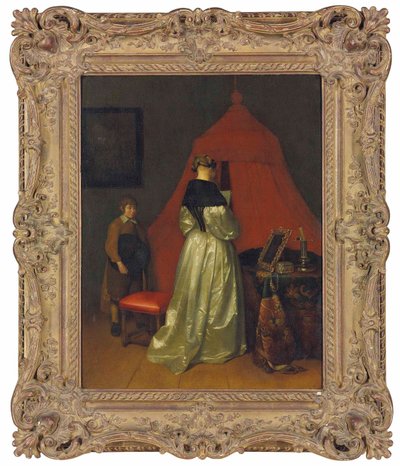 De brief, 1660 door Gerard ter Borch
