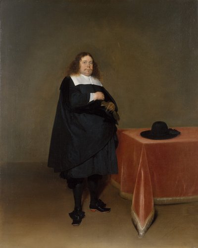 Burgemeester Jan van Duren 1613-1687, ca. 1666-67 door Gerard Terborch II