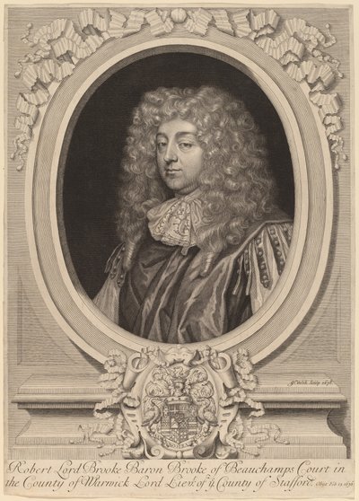 Robert Greville, Lord Brooke door Gerard Valck