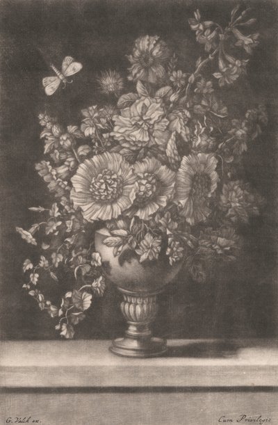 Een Bloemenstuk door Gerard Valk