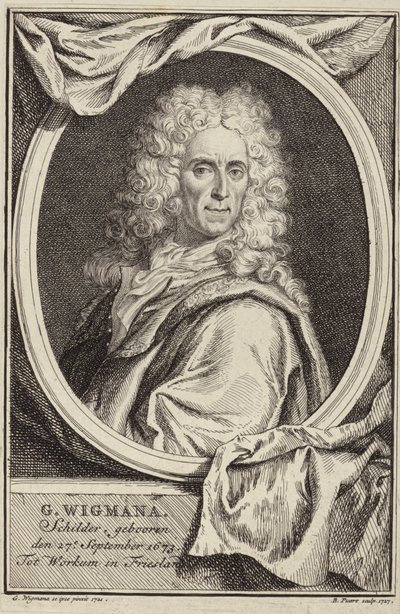 Portret van Gerard Wigmana door Gerard Wigmana