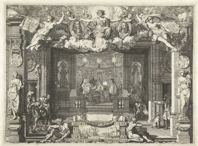 Allegorie op het Verdrag van Westminster door Gerard de Lairesse