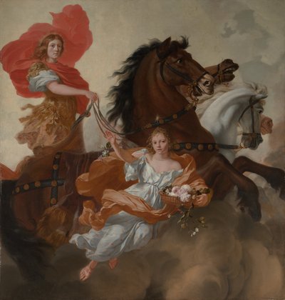 Apollo en Aurora, 1671 door Gerard de Lairesse
