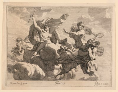 Hiems (Winter) door Gerard de Lairesse