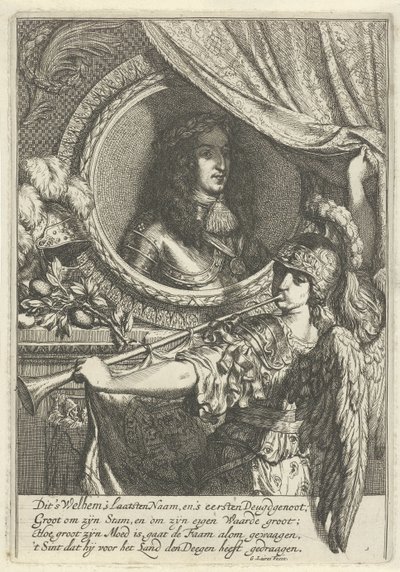 Portret van prins Willem III door Gerard de Lairesse