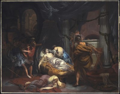 De Dood van Cleopatra, 1686 door Gerard de Lairesse