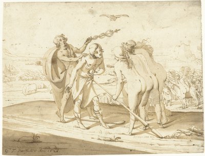 Het oordeel van Paris door Gerard ter Borch