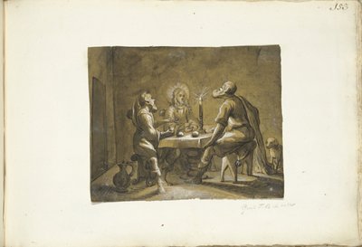 Maaltijd in Emmaüs door Gerard ter Borch (I)