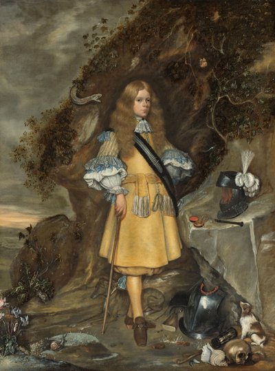 Herdenkingsportret van Moses ter Borch door Gerard ter Borch (II)