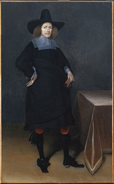 Portret van een Heer door Gerard ter Borch