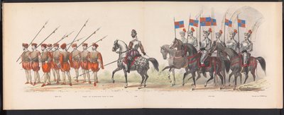 Maskerade van de Leidse studenten, 1870 (plaat 18) door Gerardus Johannes Bos