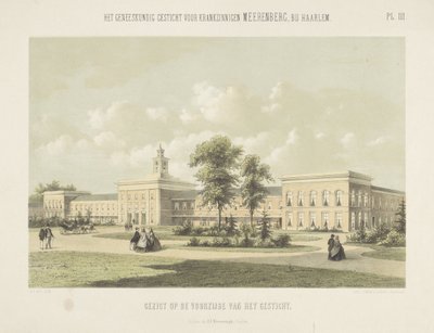 Psychiatrisch ziekenhuis Meerenberg door Gerardus Johannes Bos