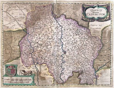 Cahors, Frankrijk door Gerardus Mercator