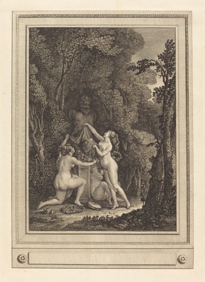 Les nymphes scrupuleuses, 1784 door Geraud Vidal