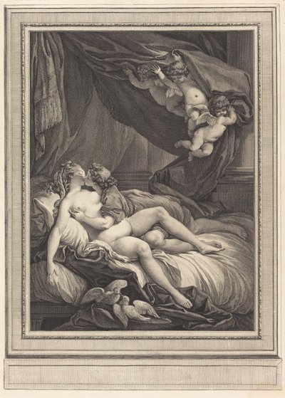 Venus en Adonis door Geraud Vidal