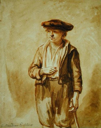 Portret van een Jonge Nederlander door Gerbrand van den Eeckhout