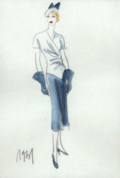 Damesmode 1931, Rok en Blouse door Gerd Hartung