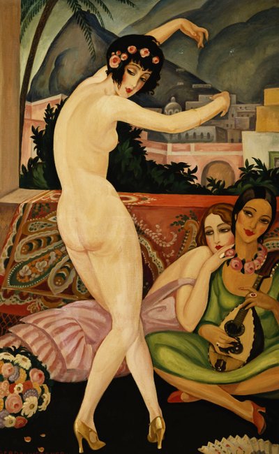 De Danseres door Gerda Marie Frederike Wegener