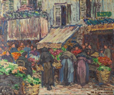 Van Les Halles Parijs door Gerda Wallander
