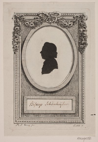 Bisschop Schönheyder door Gerhard Ludvig Lahde