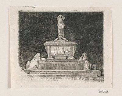 Monument van Frederik V in Roskilde door Gerhard Ludvig Lahde