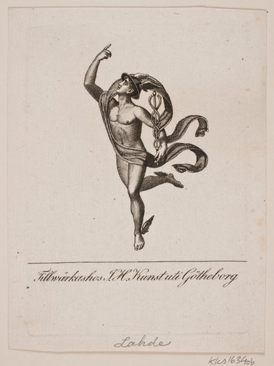 Hermes door Gerhard Ludvig Lahde