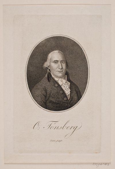 Otto Thott Tønsberg door Gerhard Ludvig Lahde