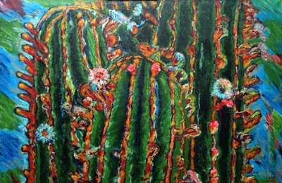 Bloeiende cactus, 2013 door Gerhardt Isringhaus