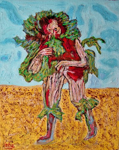 Floral Bozo Sjamaan door Gerhardt Isringhaus